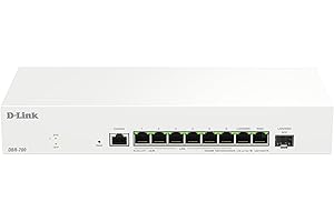 D-Link Guardian 700 Pro Multi-Gig Business Router with SFP (DBR-700), Router with Multi-WAN Failover, SPI Firewall, 8X 2.5GbE