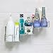Stainless Steel Shelf Organizer, Rerii Self Adhesive Stainless Steel Bathroom Shower Rack Organizer for Shampoo, Kitchen Organizer Shelf for Condiment Bottles - Drill Free, Recyclable Adhesive Pad