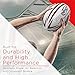 Pro Impact Training Rugby Ball - Professional Grade Ball - Ideal Toss & Kick Practice for Youth & Adult - Indoor or Outdoor Use (White, Size 4)
