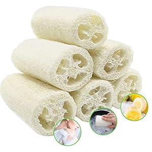 6-PCS-Natural-Loofah-Exfoliating-Luffa-Natural-Loofah-Sponge-Body-Scrubber-for-Bathing-and-Back-Caring-Spa-4-inch-Length-Organic-Loofah-Loofahs-Sponges-for-Shower-Scrubbing-and-Kitchen-Cleaning 6 Pcs Natural Loofah, Exfoliating Luffa Natural Loofah Sponge Body Scrubber For Bathing And Back Caring Spa, 4 Inch…