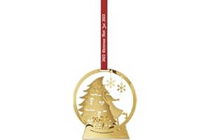 Annual Georg Jensen Christmas Mobile, Gold or Palladium Plated