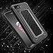 iPhone 8 / iPhone 7 Case, ZUSLAB Armor Shield Full-Body Heavy Duty Protective Case with Built-in Clear Screen Protector, Water Resistant Dust Proof Cover for Apple iPhone 8 / iPhone 7 (Red/Black)