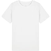 Dreammonkey 2T-12Years Kids Cotton T-Shirt Short Sleeve Crew Neck Tshirt for Boys and Girls