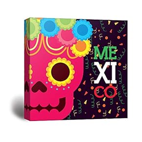 signwin Canvas Wall Art Skull Art Canvas Prints...
