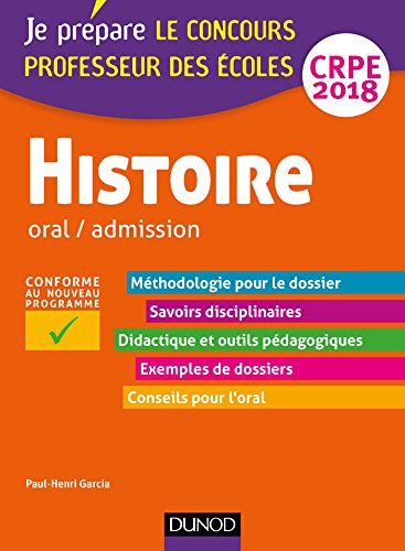 Histoire oral/admission : Concours professeur des écoles by 