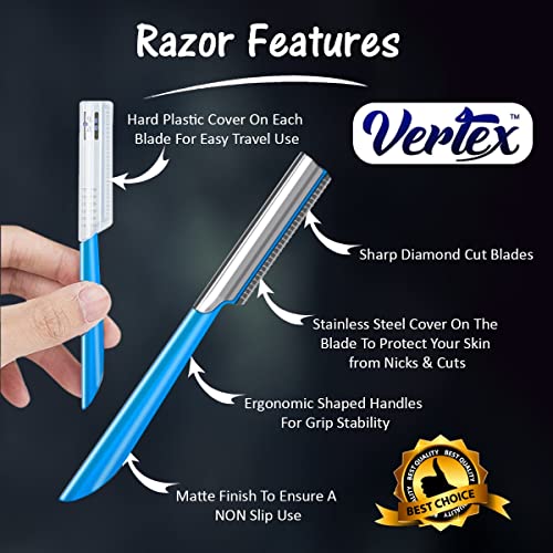 Beard Mustache Straight Edge Razor Mens Beards Edgers Trimmer Shaping Tool Blade Men Eyebrow