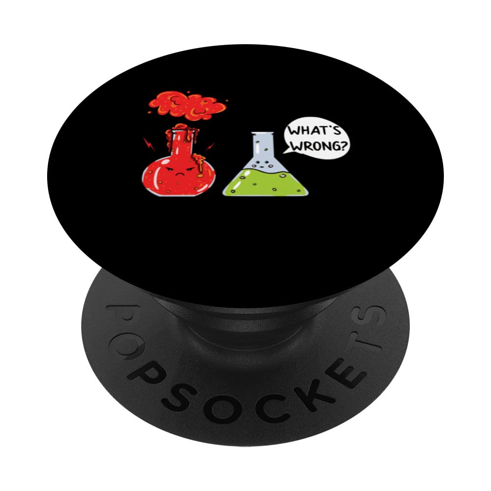 What s Wrong Science Joke Gift PopSockets Swappable PopGrip