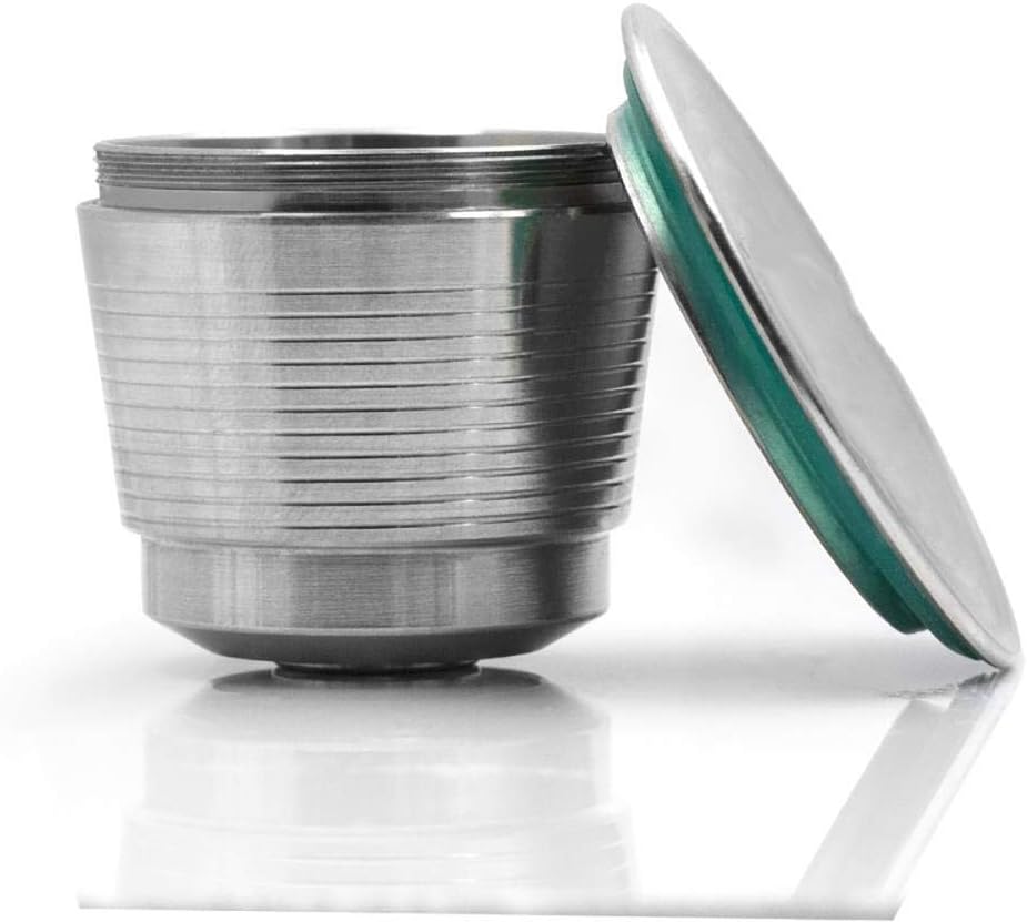 New High Quality Reusable Stainless Steel Metal Refillable Capsule