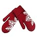 R REIFENG Lady Girl Winter Warm Christmas Gloves Mittens