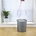 Small Trash Bags 4 Gallon, JORRIS Strong Thicken Small Garbage Bags 15-Liters Wastebasket Bags for Kitchen Home Bathroom Bedroom Toilet Office Rubbish Bin Waste Bin (100 Counts/5 Colors)
