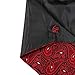Epoint EGC1B08D-L Red Black Paisley Best For Birthday Waistcoat Woven Microfiber Online Shopping For Mens Large Vest