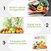 Juicer Masticating Juicer, Aicook Juice Extractor, Cold Press Juicer Machine, Higher Juicer Yield and Drier Pulp, with Quiet Motor and Reverse Function, Easy to Clean with Brush