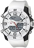 U.S. Polo Assn. Sport Men's US9471 Analog-Digital Display White Watch