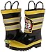 Western Chief Boys Waterproof Printed Rain Boot with Easy Pull on Handles - F.d.u.s.a, 12 M US Little Kid
