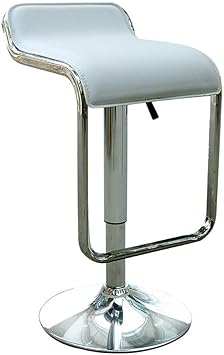 Amazon Com Xiao Jian Bar Chair High Bar Stool Simple S Shaped Bar Chair Lift Rotating Fashion Stool High Chair Game Chair Barstools Color White Furniture Decor