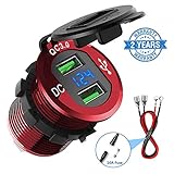 Quick Charge 3.0 Car Charger, CHGeek 12V/24V 36W