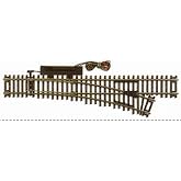 Atlas HO Scale Code 83 Remote Right-Hand Turnout/Switch Model Train Track