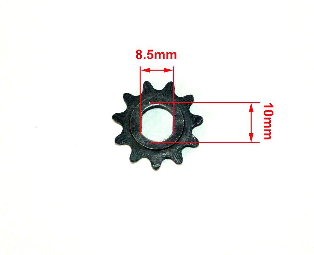 L-faster 11T 25H Chain Sprocket for Escooter High Speed Brush DC Motor MY1020 Original 11 Teeth Sprocket Mini Gas Scooter Engine Sprockt