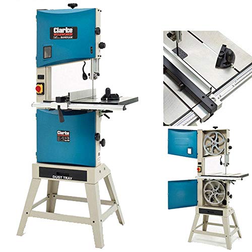 Clarke CBS350 340mm Professional Bandsaw & Stand - 6460078
