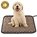 HD JUNTUNKOR Pet Heating Pad - Auto Power Off Dog Cat Electric Heated Pad Indoor Waterproof Adjustable Warming Mat with Chew Resistant Steel Cord (18