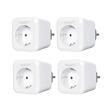 OSRAM SMART+ Plug Bluetooth schaltbare Steckdose, fernbedienbar, für die Lichtsteuerung in Ihrem Smart Home, 4er Pack