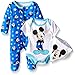 Disney Baby Mickey Mouse 3 Pc Footie, Bib, and Bodysuitset, Multi/Blue, 6/9 Months