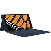 Logitech Rugged Combo 3 Rugged Keyboard/Cover Case Apple iPad (8th Generation), iPad (7th Generation) Tablet - Blue