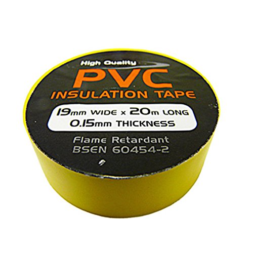 Tecniks T2YELLOW Electrical Tape, Yellow