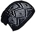 D&Y Women's Loose Knit Lightweight Large Diamond Pattern Skull Cap (One Size)