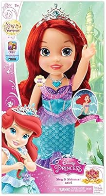 singing ariel toddler doll
