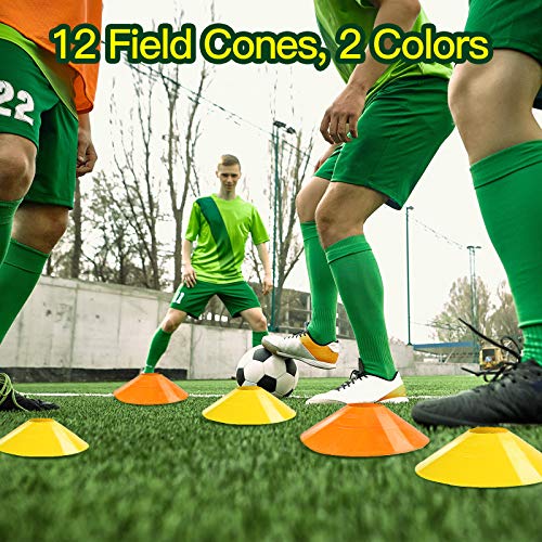 MBVVLZJVN Sports Agility Ladder Speed Training Equipment with Jump Ropes, Parachute, Agility