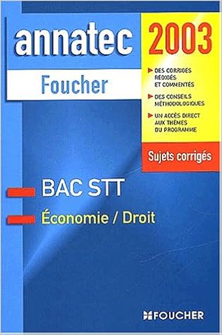 Telechargez Les Livres Sur Ipad Mini Economie Droit Bac Stt 2003 Pdf Bibliotheque De Livres En Ligne A Telecharger