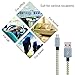 COCOFU (3Pack) Micro USB Cable, 3/6/10FT Extra Long Nylon Braided Universal Micro USB Charger High Speed Sync&Charge Cord Wire for Android, Samsung, HTC, Motorola,Sony,LG,Tablet and More (Gold+Gray)