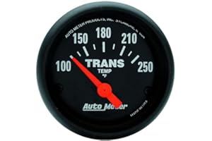 Auto Meter 2640 Z-Series 2-1/16" Short Sweep Electric Transmission Temperature Gauge