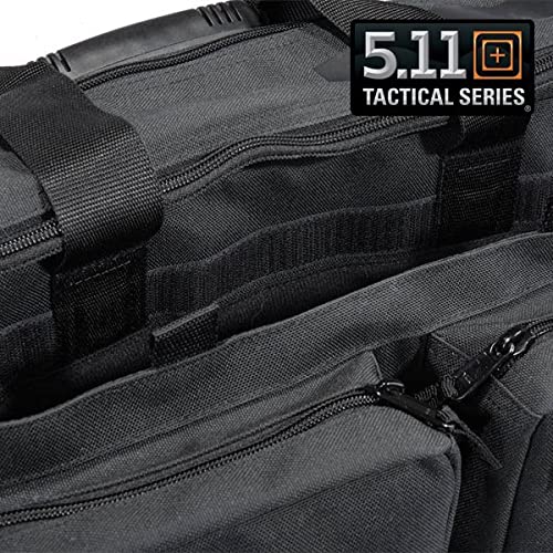 5.11 Tactical Unisex Side Trip Briefcase, 32L Spacious Carry Bag for Travel, Black, One Size, Style 56003