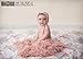 Custom Photo Props Vegan (Animal Friendly) Peony Pink Faux Flokati Fur, Newborn Photo Props, Hypoallergenic & Washable Baby Props, Basket Stuffer Fur Photography Props