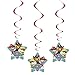 HeroFiber Paw Patroll Party for 8 - Plates, Cups, Napkins, Birthday Hats, Balloons, Masks, Loot Bags, Hanging Decorations, Tattoos, Table Cover, Party Blowouts