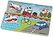 KidKraft Boys Sound Transportation Sound Puzzle, (6 Piece)