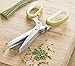 Kitchenette Premium Cutting and Chopping 5 Blade Fresh Herbs Stainless Steel Kitchen Small Scissors Plus Free Ebook and Free Bonus!