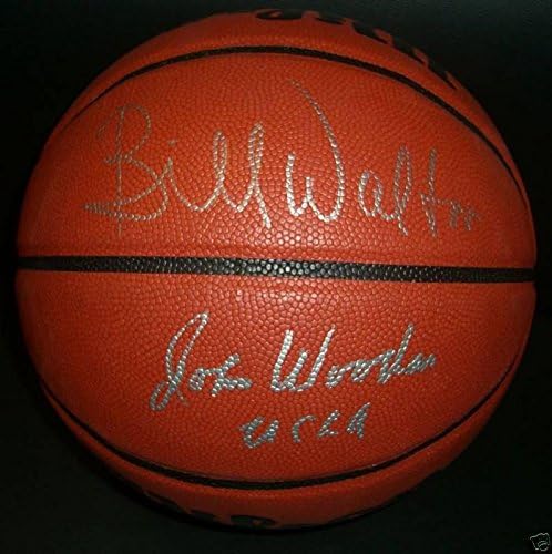 john wooden signed basketball