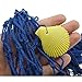 Bilipala Mediterranean Fishing Net Decoration, Fish Netting with Seashell Decor, Nautical Party Decorations, Blue