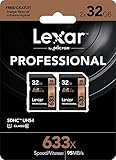 Lexar Professional 633x 32GB SDHC UHS-I/U1 Card with Image Rescue 5 Software - LSD32GCB1NL6332 (2 Pack)