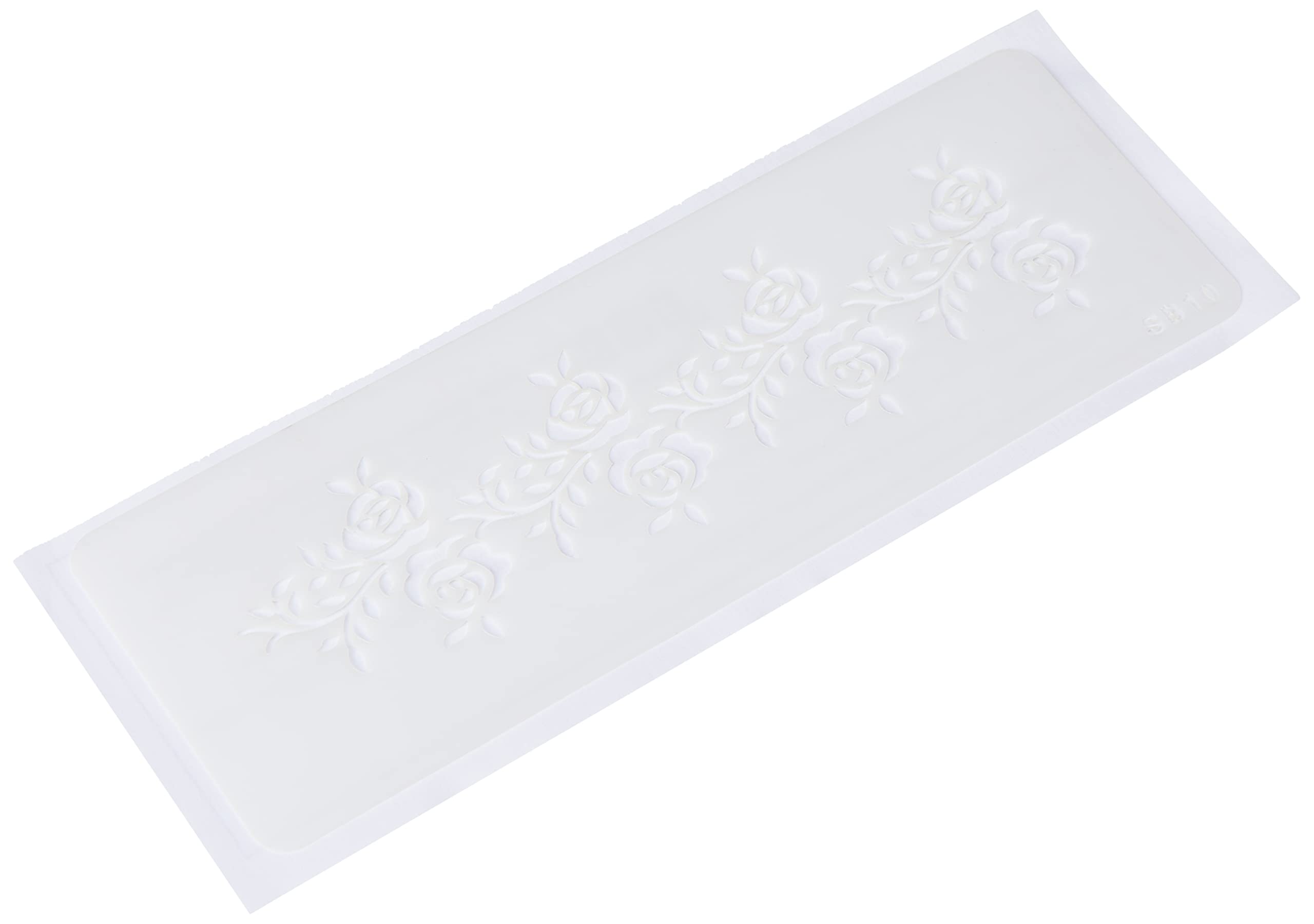 PME SB10 JEM Rose Border Stencil, Blue