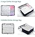 Cocoly 8 pcs travel Packing Cubes Luggage Packing Organizers with shoe bag