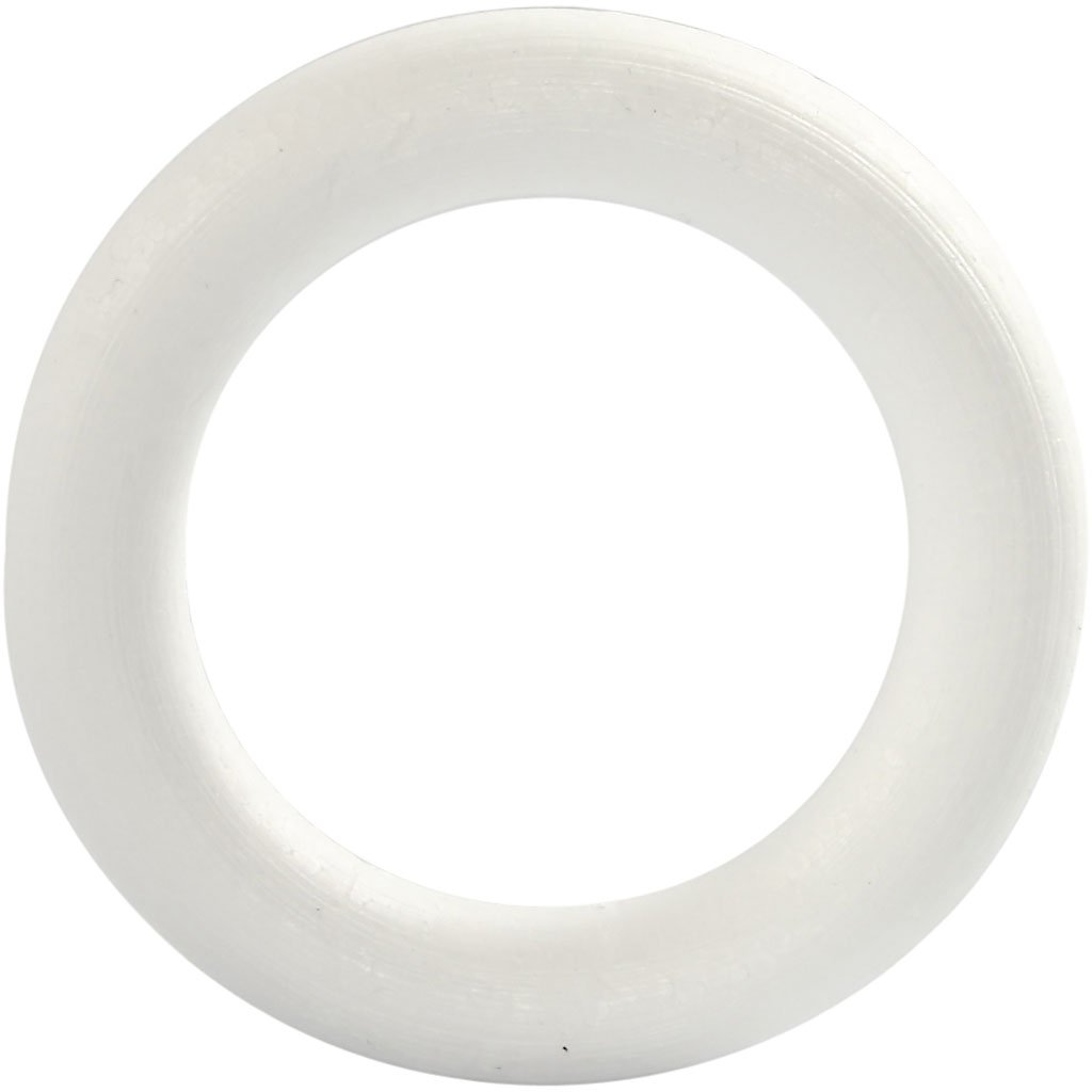Ring, outer size 12 cm, thickness 20 mm, polystyrene, 1pc