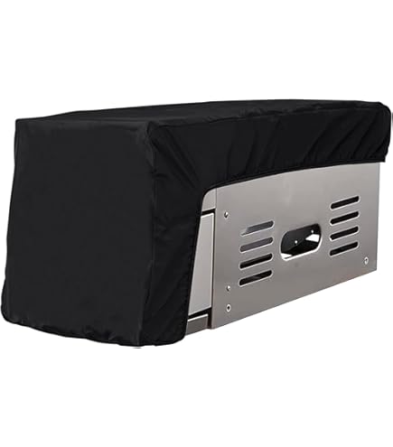 Windproof Covers Copertura Antivento Per Griglia Lynx 25 Cm: In Vinile Resistente Con Fodera In Feltro, Per Prep Center/Bruciatore Laterale