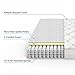 ZINUS 8 Inch Quilted Pocket Spring Mattress Bed-in-a-Box, King, White