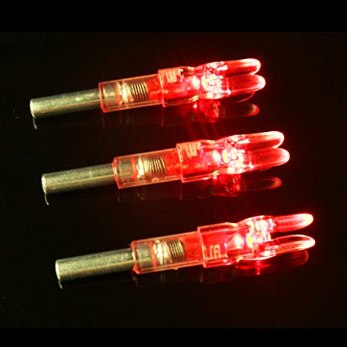 GArchery New Lighted Nocks for Arrows with .244 Inside Diameter Nock