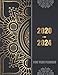 2020-2024 Five Year Planner: 60 Months Calendar, 5 Year Appointment Calendar, Business Planners, Agenda Schedule Organizer Logbook and Journal with golden black cover (2020-2024 Monthly planner)