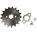 WEIYINGSI Motorcycle Front Engine Sprocket 420-17T 17MM, Dirt Bike Sprocket for 50cc 70cc 90cc 110cc 125cc Dirt Pit Bike Mini ATV 4 Wheeler Moped Go Kart Quads